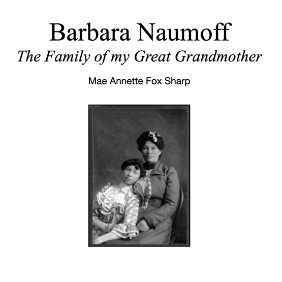 Cover of Barbara Naumoff: The Family of my Great Grandmother