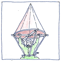Illustration of Parachute