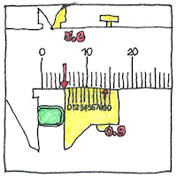Illustration of Vernier scale