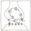 Illustration of Neurotransmitters
