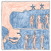 Illustration of Egyptian calendar