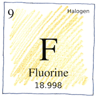 Illustration of Fluorine