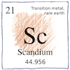 Scandium Sc 21