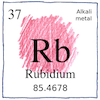 Rubidium Rb 37