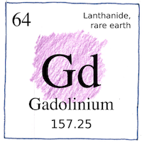 Illustration of Gadolinium