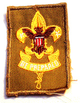 Cloth Boyscout badge