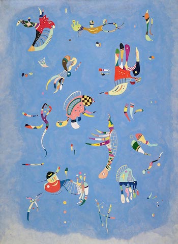 Sky Blue, by Wassily Kandinsky, Centre Georges Pompidou, 1940
