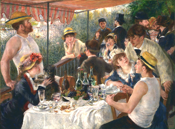 Luncheon of the Boating Party, by Pierre-Auguste Renoir, 1881
