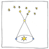 Illustration of Distance to a star