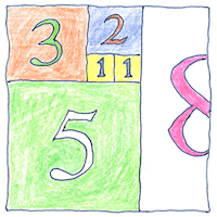 Illustration of Fibonacci sequence - Number system