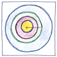 Illustration of Planetary distances