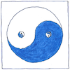 Illustration of Binary number