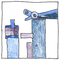 Illustration of Platinum pyrometer
