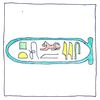 Illustration of Deciphering hieroglyphics