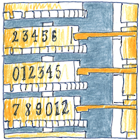 Illustration of Difference engine