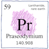 Illustration of Praseodymium
