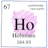 Illustration of Holmium