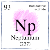 Illustration of Neptunium