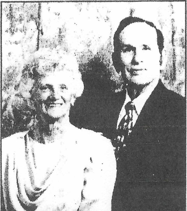 Lorraine and Emmertt on their 50th anniversary, 1998