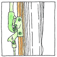 Illustration of Nansen bottle