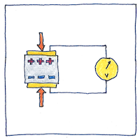 Illustration of Piezoelectricity