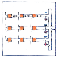 Illustration of Rectenna