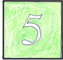 The 5 in my illustration of the Fibonacci series