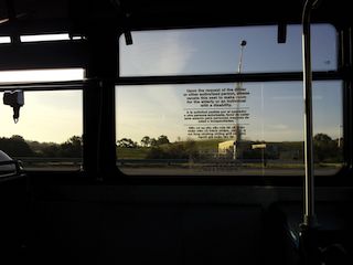 View from bus