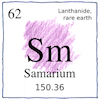 Samarium Sm 62