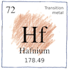 Hafnium Hf 72