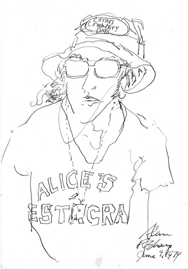 drawing by Tom Sharp - Alan