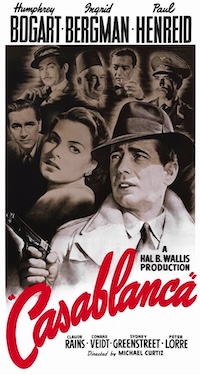 Poster for “Casablanca”