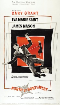 Poster for “North by Northwest”