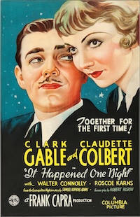 Poster for “It Happened One Night”