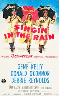 Poster for “Singin’ in the Rain”
