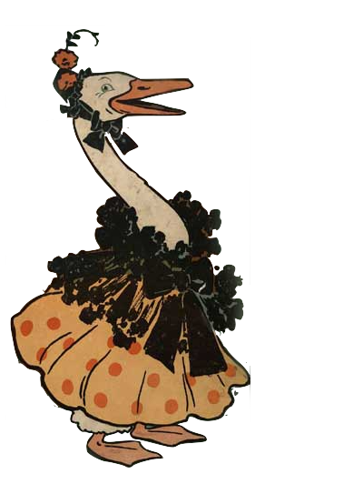 Drawing based on William Wallace Denslow&rsquo;s cover for his book