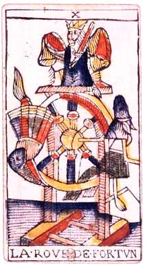 La Roue de Fortune, the wheel of fortune