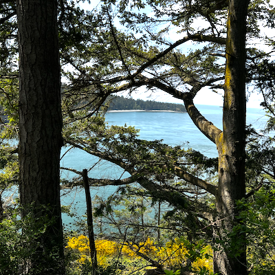 My photo of the west side of Deception Pass, Washington
