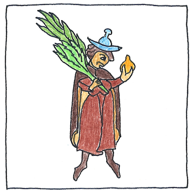 Illustration of Hebrew calendar