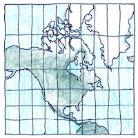 Illustration of Mercator projection