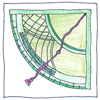 Illustration of Surveying the earth