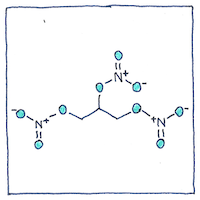 Illustration of Nitroglycerin