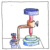 Illustration of Crystal diode