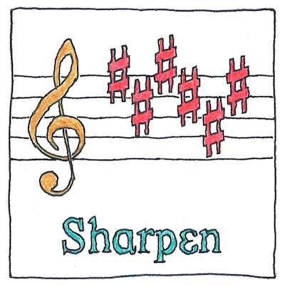 Illustration of Sharpεn