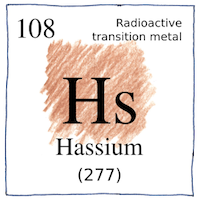 Illustration of Hassium