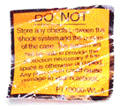 Do Not warning