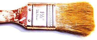 Paintbrush (pointing right)
