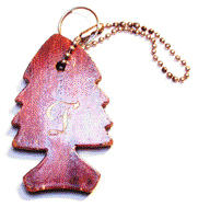 Redwood keychain