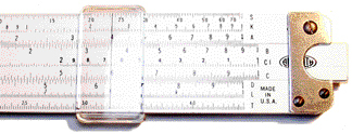 Sliderule (right end)