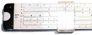 Sliderule (left end)